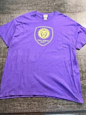 MLS Orlando City SC Crest Purple Graphic T-Shirt
